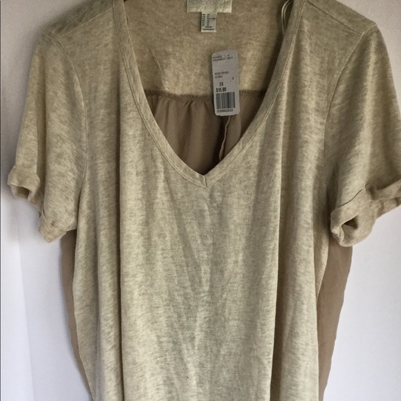 Forever 21 Tops - ❄️NWT Forever 21 size 2X woven blouse high-low